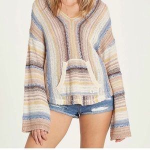 Knitted billabong hoodie